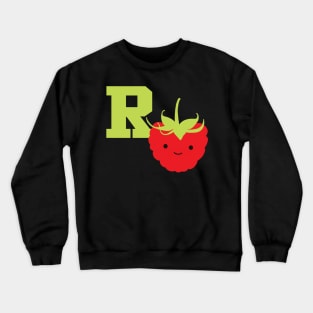 R is for Raspberry Crewneck Sweatshirt